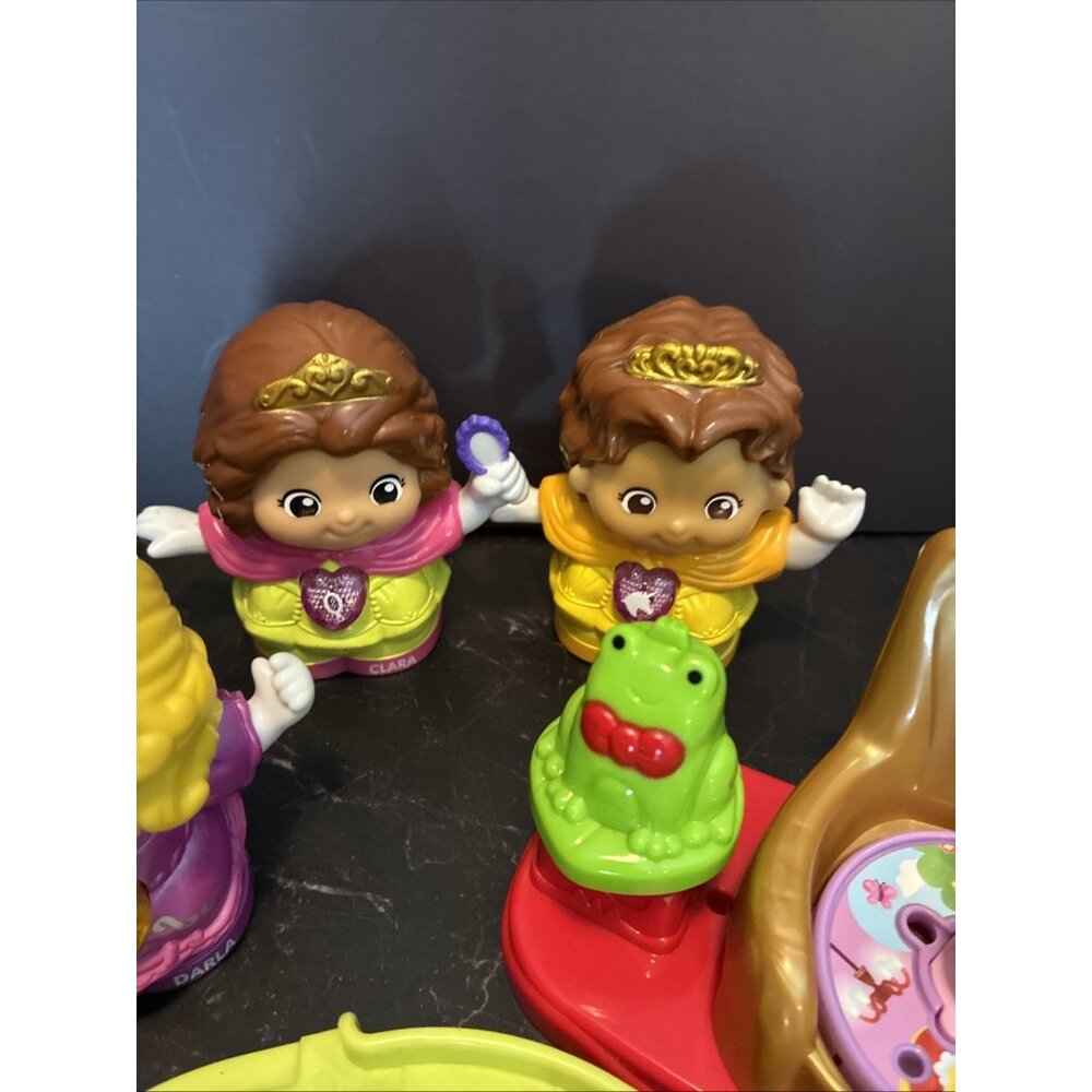 VTech Go Go Smart Friends Princess Clara Darla Addie Throne Set - Picture 5 of 14